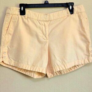 Vintage – Women J. Crew Shorts – Peach – Size 10 – China